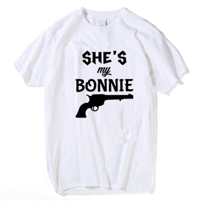 She's my bonnie & He's my clyde shirt