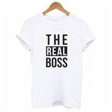 The boss & The real boss shirt