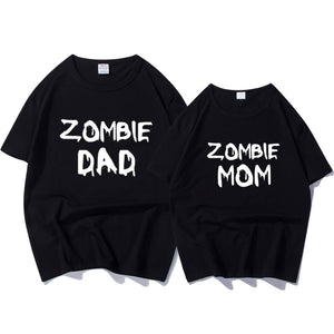 Zombie dad & Zombie mom shirt